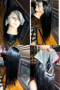 Straight Transparent Lace Frontal Wig