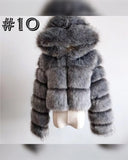 Fashion Fur Cropped Coat