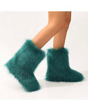 Plush Fur Boots