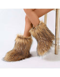 Plush Fur Boots