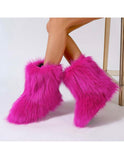 Plush Fur Boots