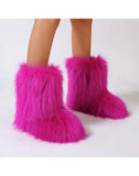 Plush Fur Boots