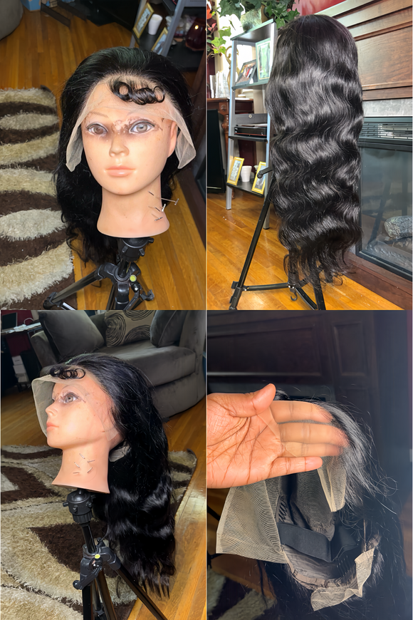 Bodywave Transparent Lace Frontal Wig