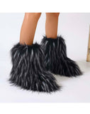 Plush Fur Boots