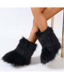 Plush Fur Boots