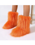 Plush Fur Boots
