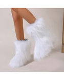 Plush Fur Boots