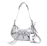 Luxury Heart Biker Purse