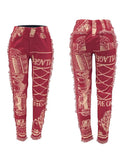 Tassel Patchwork Joggers