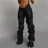 Fashionable Pleated Waist Pants