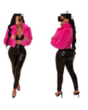 Faux Fur Jacket