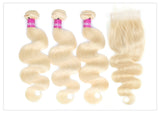 613 3 Bundle+ Closure Deal(Body Wave)